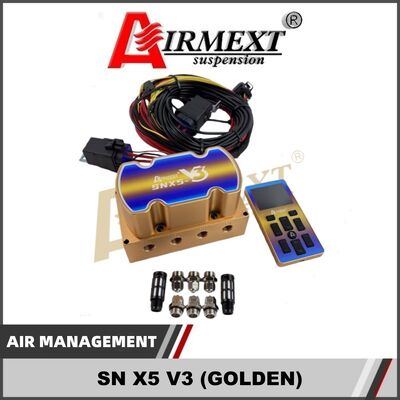 For AIRMEXT/SN X5 V3 (Golden)/air Management Top Grade Air Suspension System Electronic Control System/Controller for All Car Models